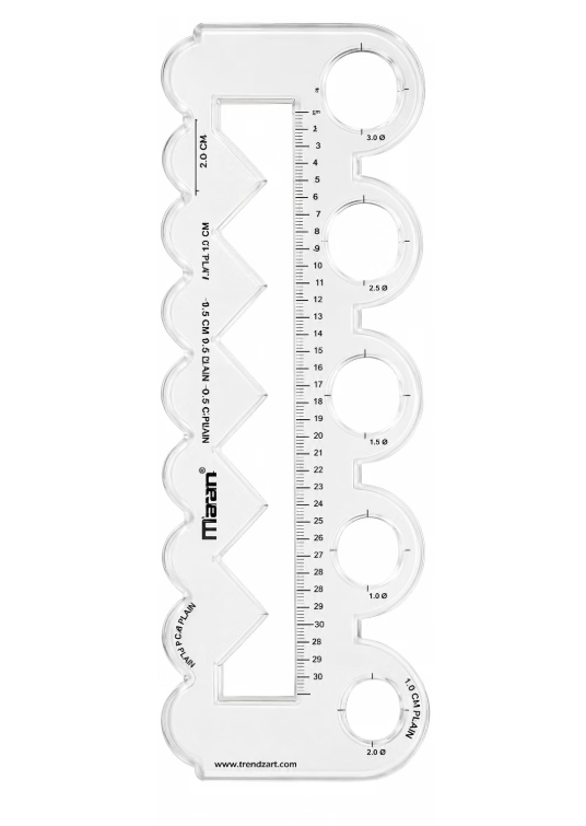 5 in 1 Scallop Scale