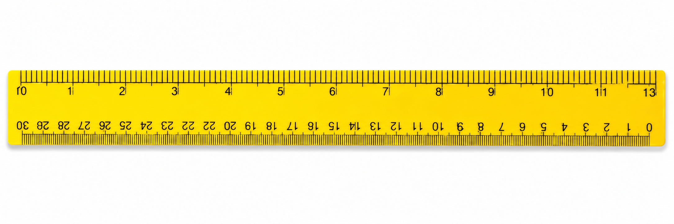 Ruler 30cm ( wooden )